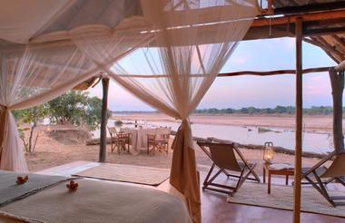 Kakuli Tented Room Overlooking the Luangwa River